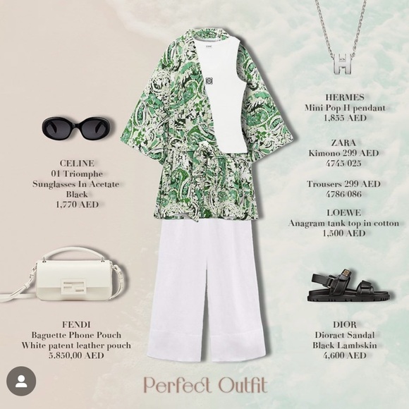 LINEN BLEND PRINTED
M-L WHITE / GREEN
REF. 4745/025 - Picture 1 of 6